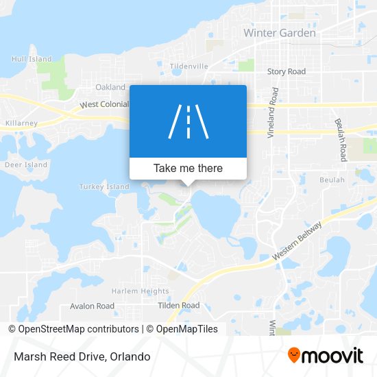 Mapa de Marsh Reed Drive