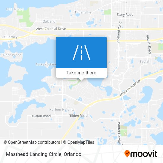 Mapa de Masthead Landing Circle