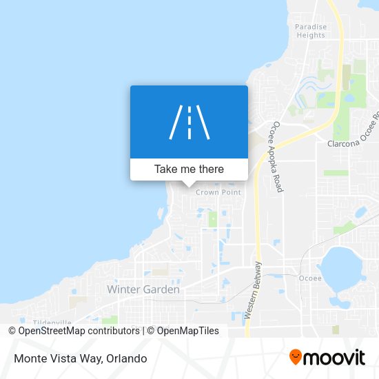 Mapa de Monte Vista Way