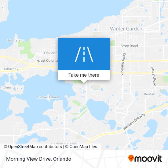 Mapa de Morning View Drive
