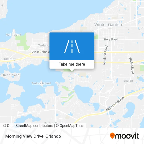 Morning View Drive map