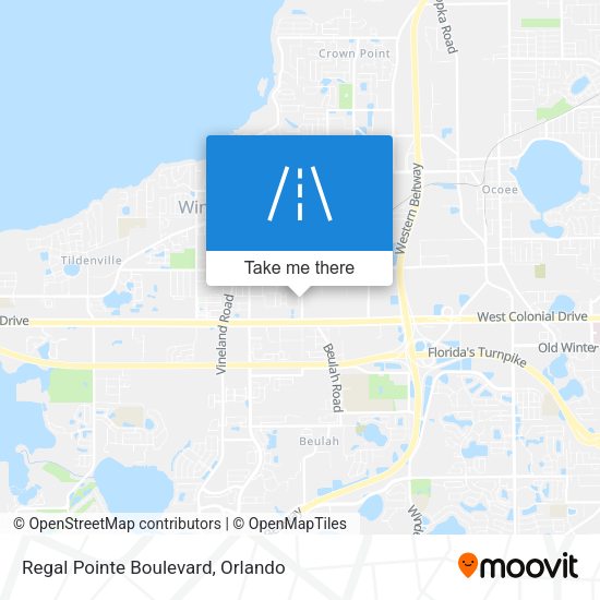 Mapa de Regal Pointe Boulevard