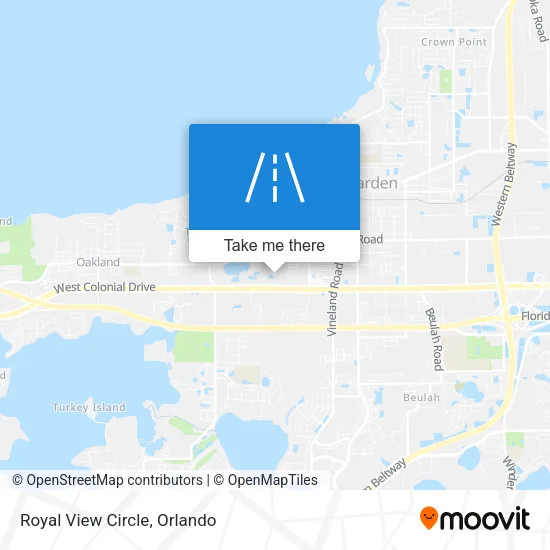 Royal View Circle map