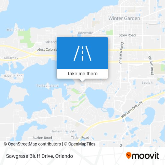 Mapa de Sawgrass Bluff Drive