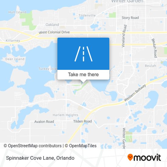 Mapa de Spinnaker Cove Lane