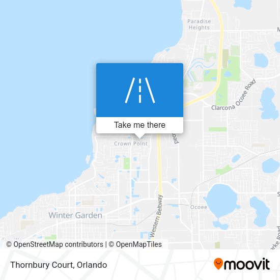 Thornbury Court map