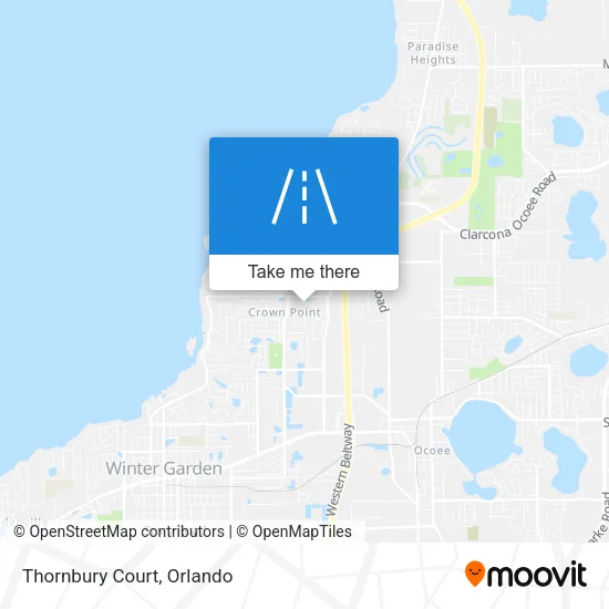 Thornbury Court map