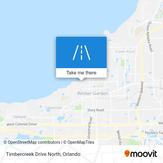 Timbercreek Drive North map