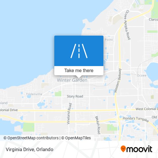 Virginia Drive map