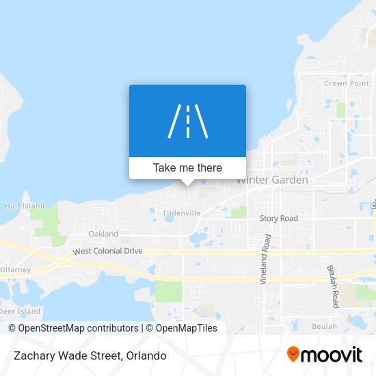 Zachary Wade Street map