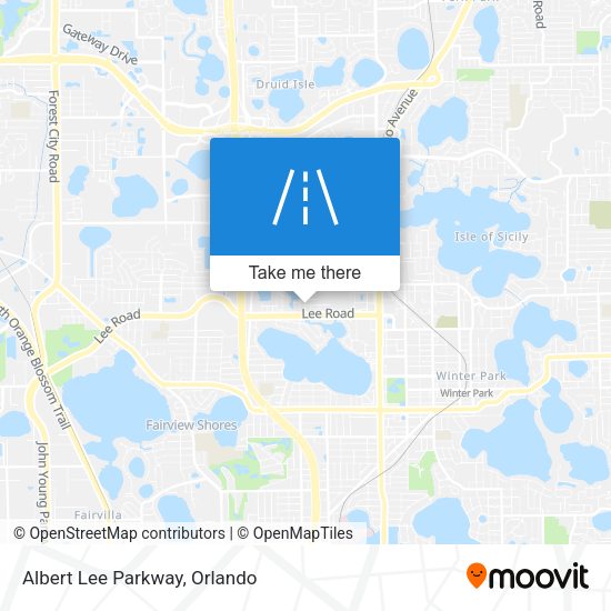 Albert Lee Parkway map