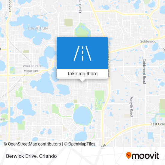 Mapa de Berwick Drive