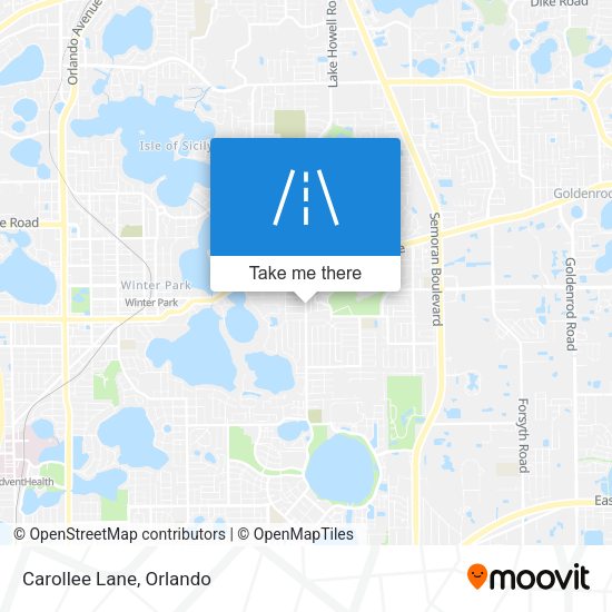 Mapa de Carollee Lane