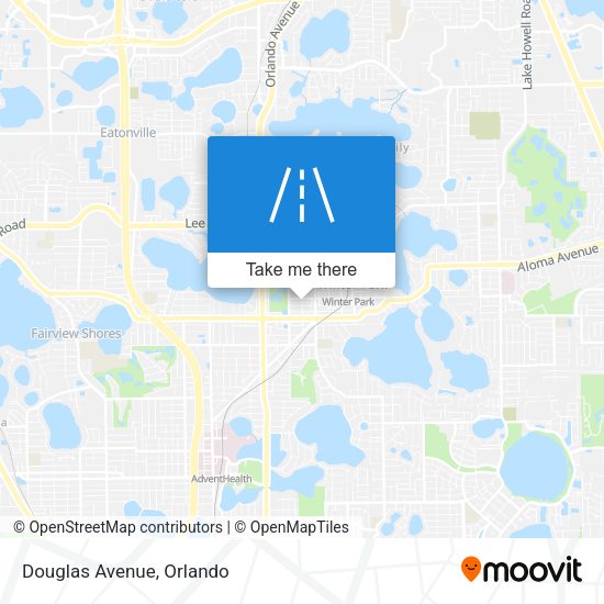 Mapa de Douglas Avenue