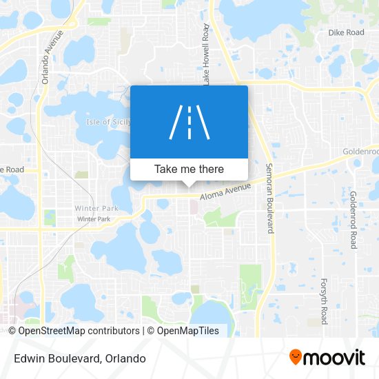 Mapa de Edwin Boulevard