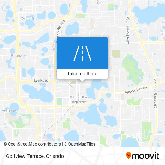 Golfview Terrace map