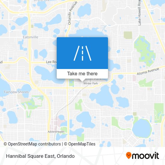 Mapa de Hannibal Square East