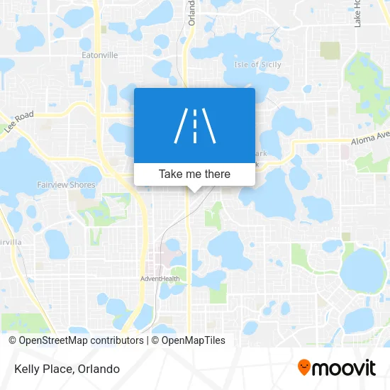 Kelly Place map
