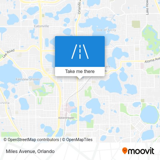 Mapa de Miles Avenue