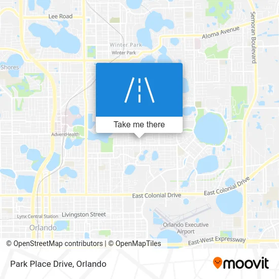 Park Place Drive map