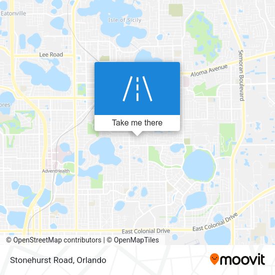 Mapa de Stonehurst Road