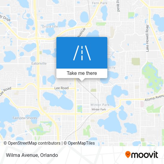 Mapa de Wilma Avenue