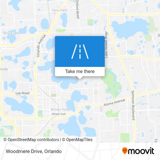 Mapa de Woodmere Drive
