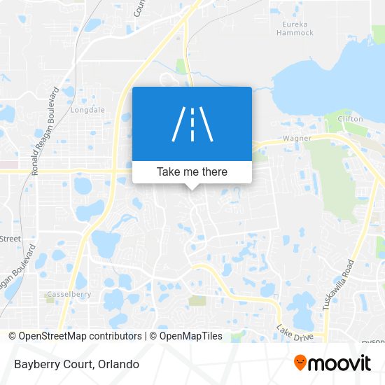 Mapa de Bayberry Court