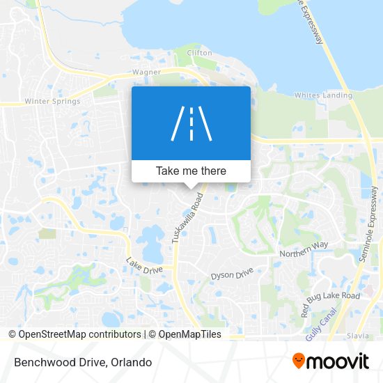 Benchwood Drive map