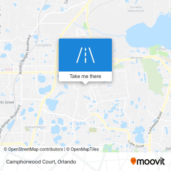 Mapa de Camphorwood Court