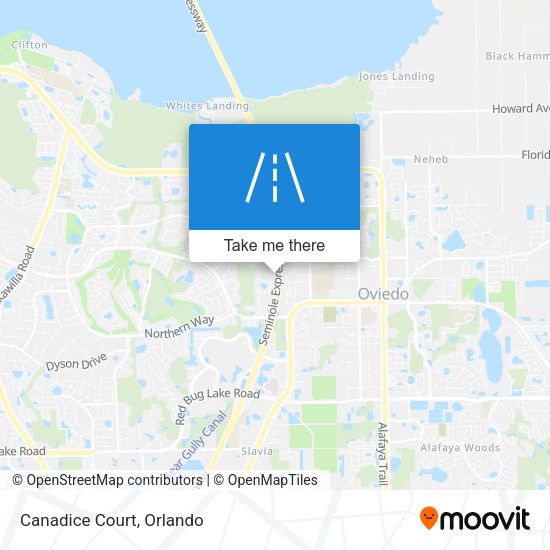 Mapa de Canadice Court