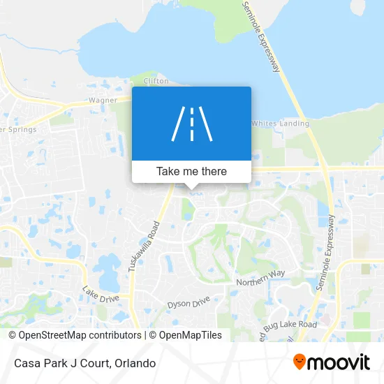 Casa Park J Court map