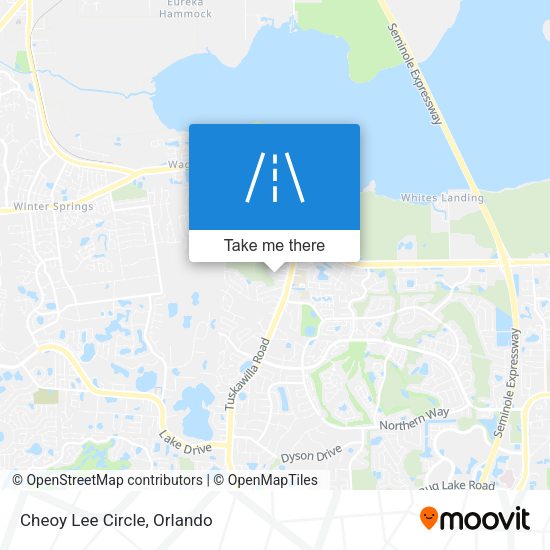 Mapa de Cheoy Lee Circle