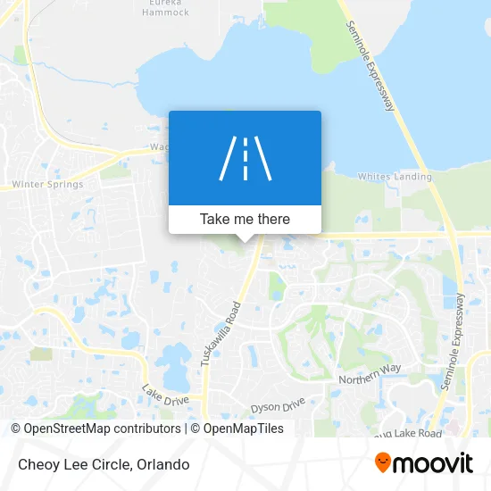 Mapa de Cheoy Lee Circle