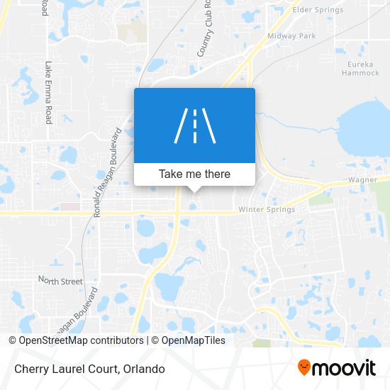 Cherry Laurel Court map