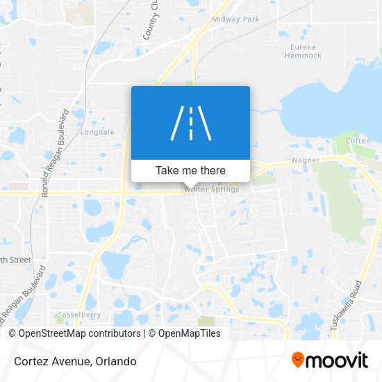 Mapa de Cortez Avenue