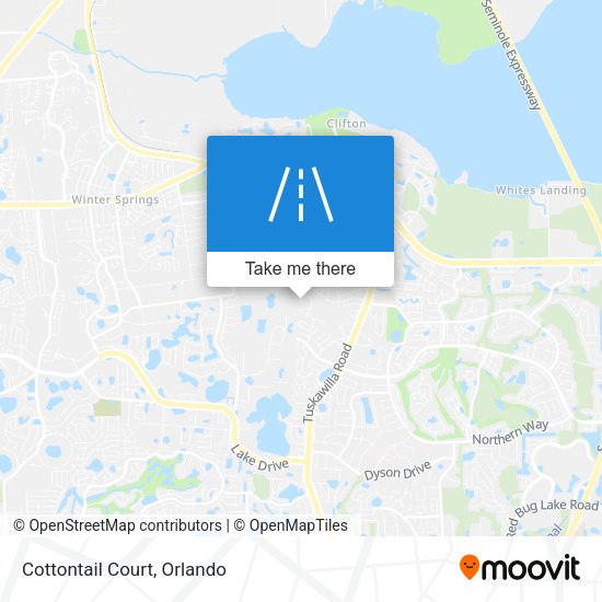 Mapa de Cottontail Court
