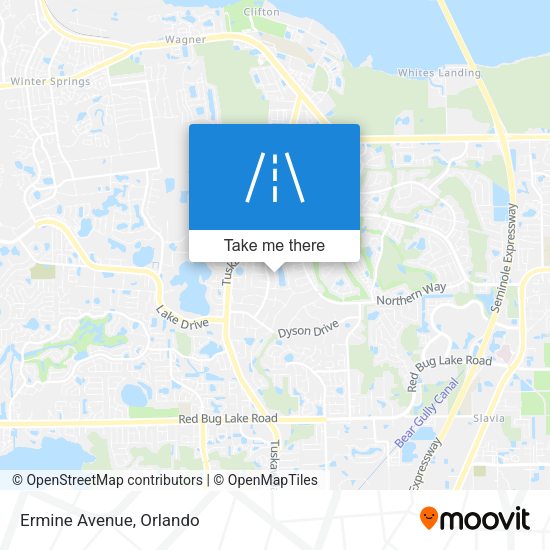Mapa de Ermine Avenue
