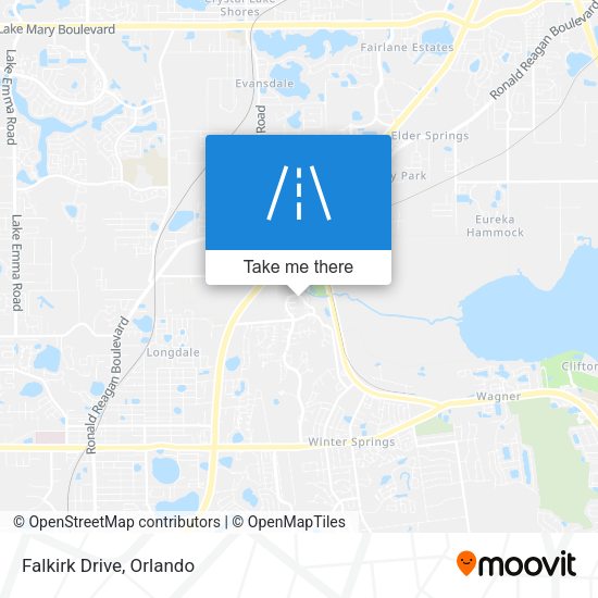 Mapa de Falkirk Drive
