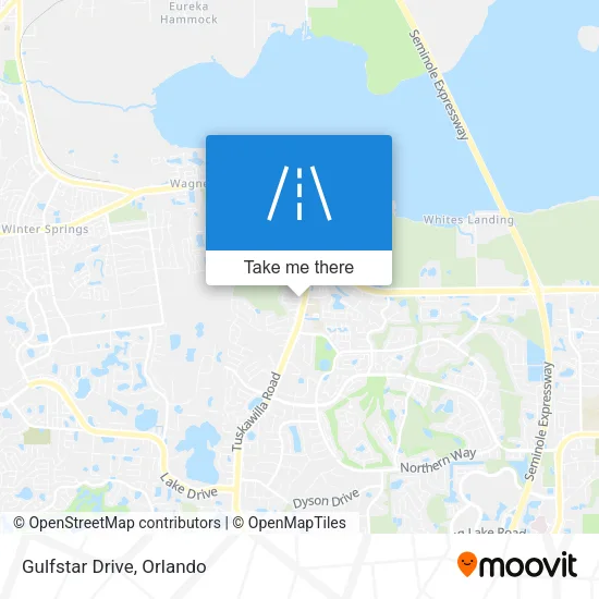 Gulfstar Drive map