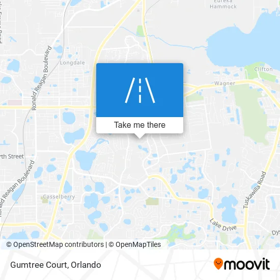 Gumtree Court map