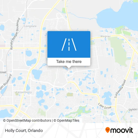 Holly Court map