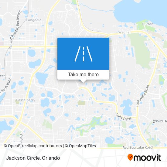 Mapa de Jackson Circle