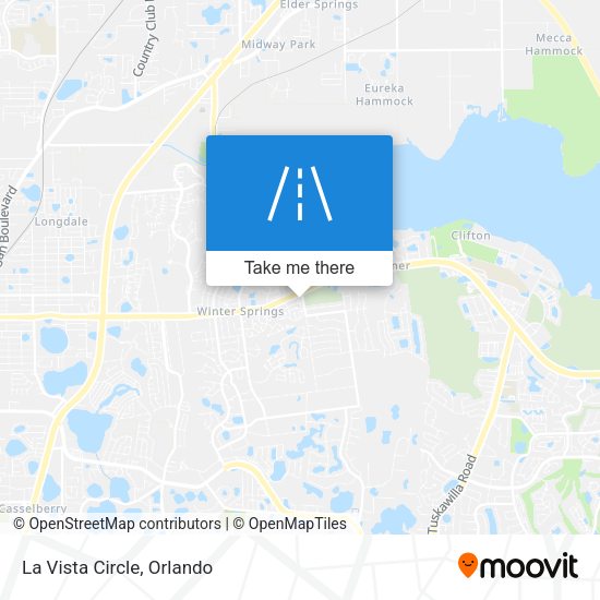 Mapa de La Vista Circle