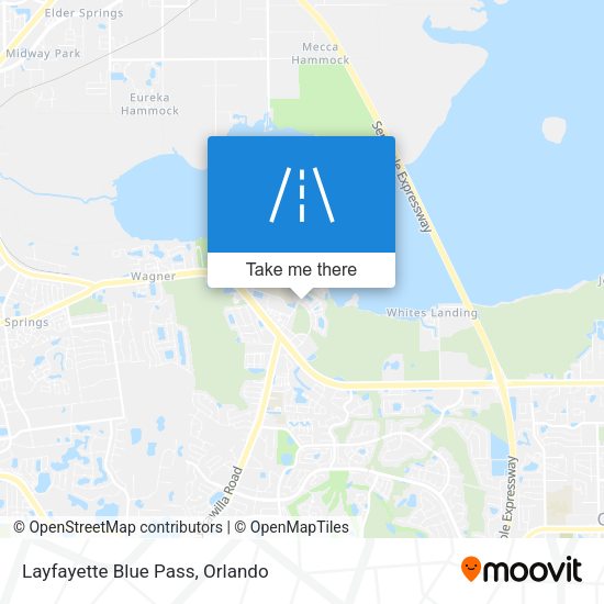 Layfayette Blue Pass map