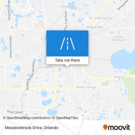 Mapa de Meadowbrook Drive
