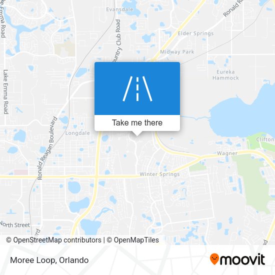 Mapa de Moree Loop