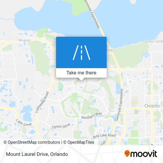 Mapa de Mount Laurel Drive