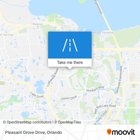 Pleasant Grove Drive map