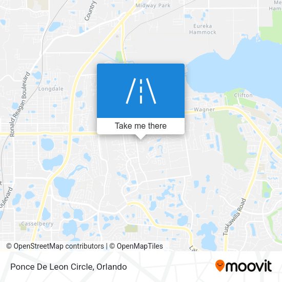 Mapa de Ponce De Leon Circle
